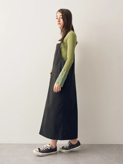  「ミリタリーZIPジャンパースカート」|ワンピース|