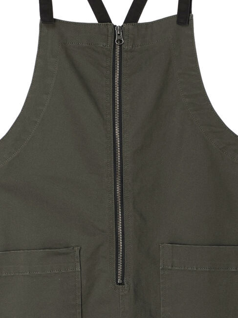  「ミリタリーZIPジャンパースカート」|ワンピース|