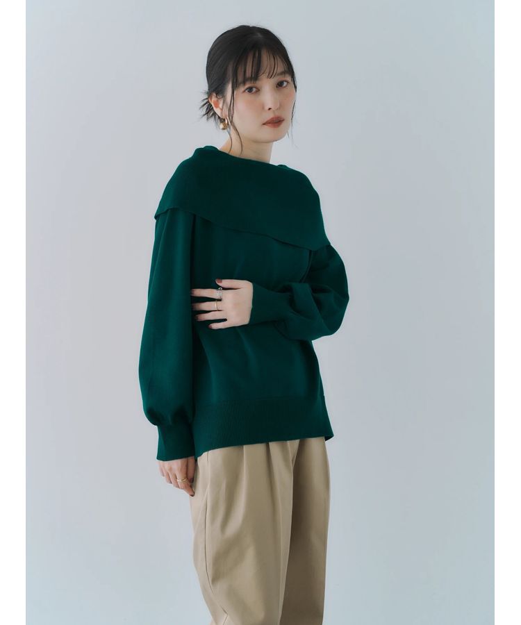 YECCA VECCA「オフショルニット」|ニット・セーター|