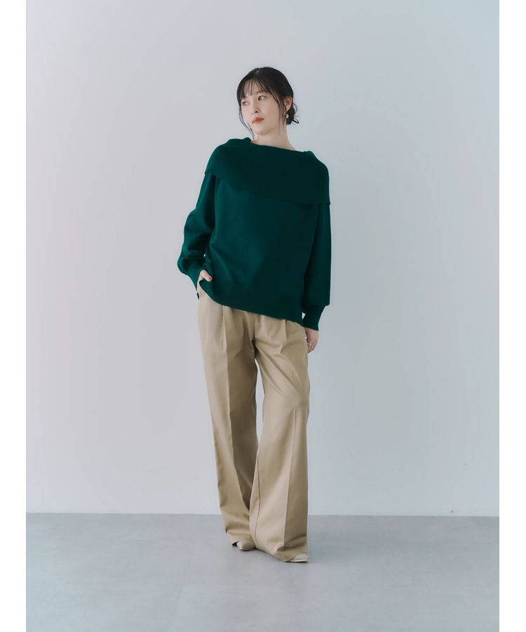 YECCA VECCA「オフショルニット」|ニット・セーター|