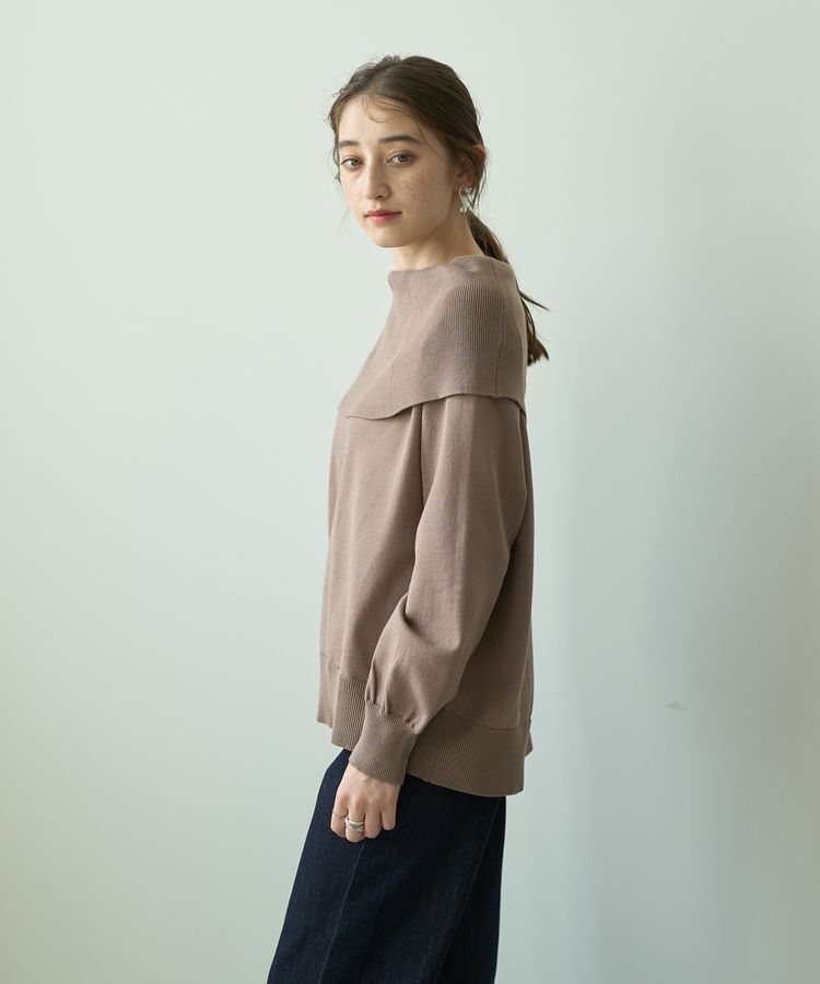 YECCA VECCA「オフショルニット」|ニット・セーター|