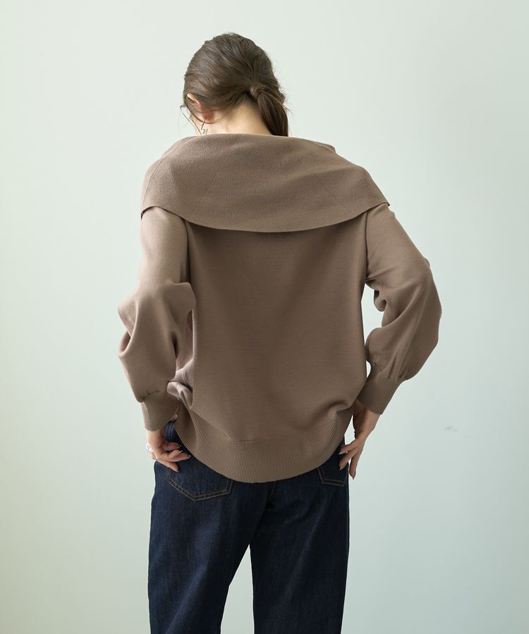 YECCA VECCA「オフショルニット」|ニット・セーター|