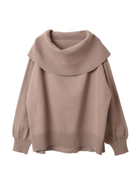 YECCA VECCA「オフショルニット」|ニット・セーター|