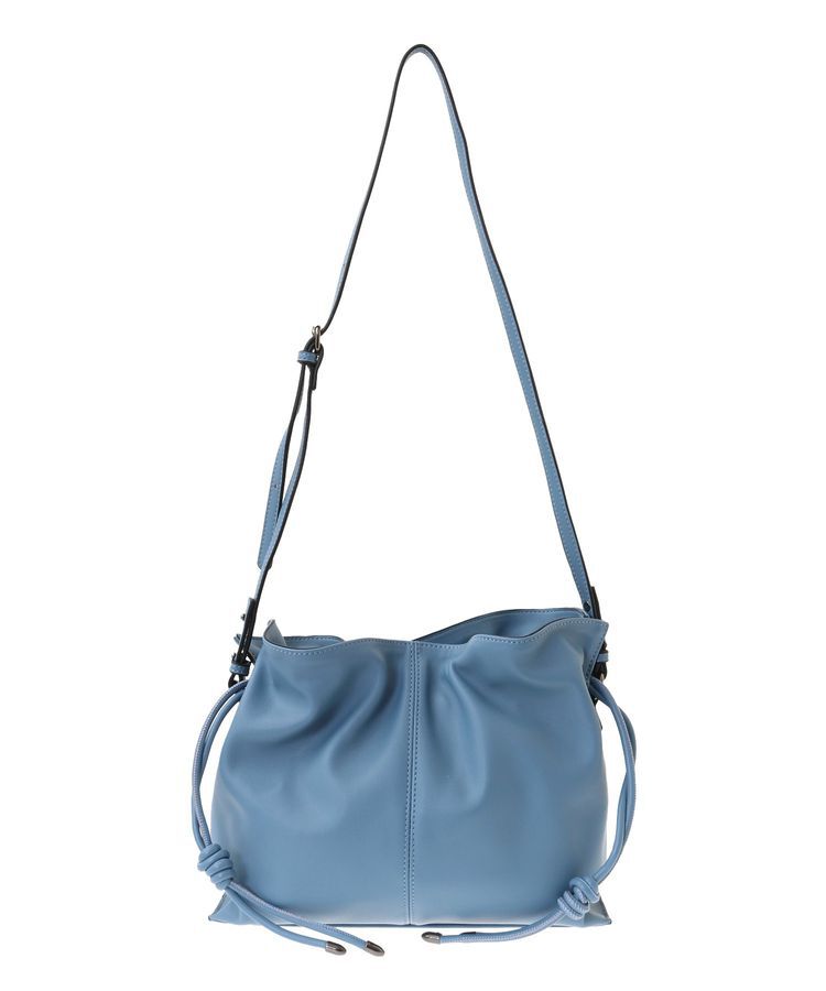 YECCA VECCA「2wayチェーンギャザーバッグ」|ショルダー・メッセンジャー|