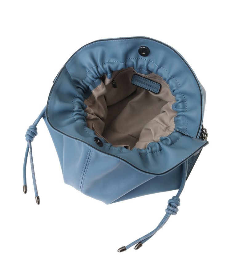 YECCA VECCA「2wayチェーンギャザーバッグ」|ショルダー・メッセンジャー|