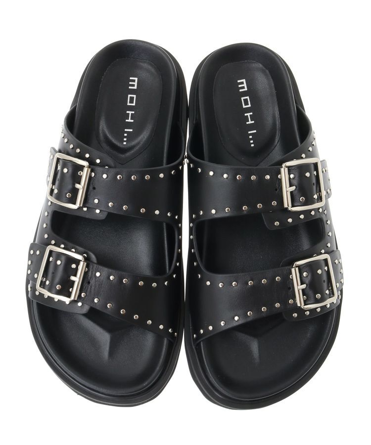 YECCA VECCA「【MOHI】スタッズサンダル」|サンダル|