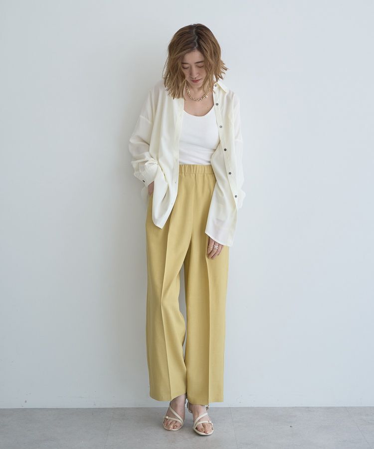 YECCA VECCA「リラックスイージーワイドパンツ」|その他|
