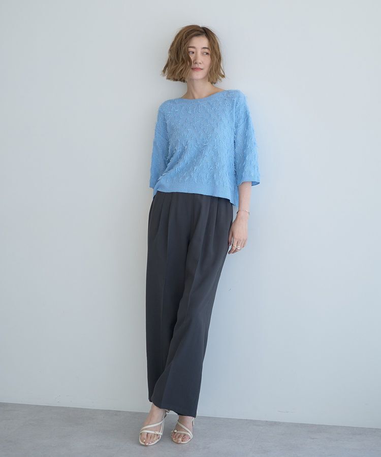 YECCA VECCA「リラックスイージーワイドパンツ」|その他|