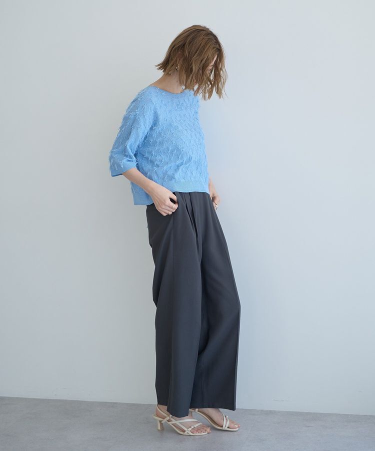 YECCA VECCA「リラックスイージーワイドパンツ」|その他|
