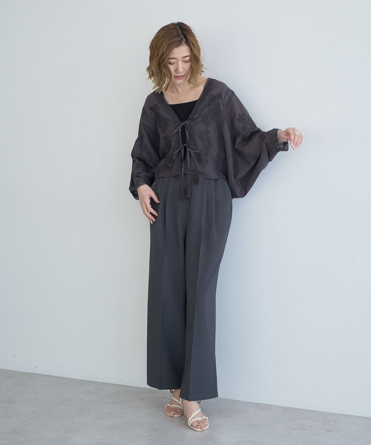 YECCA VECCA「リラックスイージーワイドパンツ」|その他|