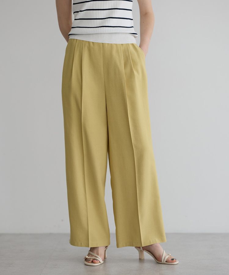 YECCA VECCA「リラックスイージーワイドパンツ」|その他|