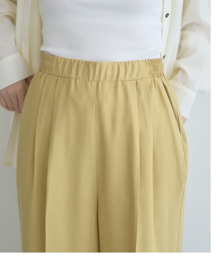 YECCA VECCA「リラックスイージーワイドパンツ」|その他|