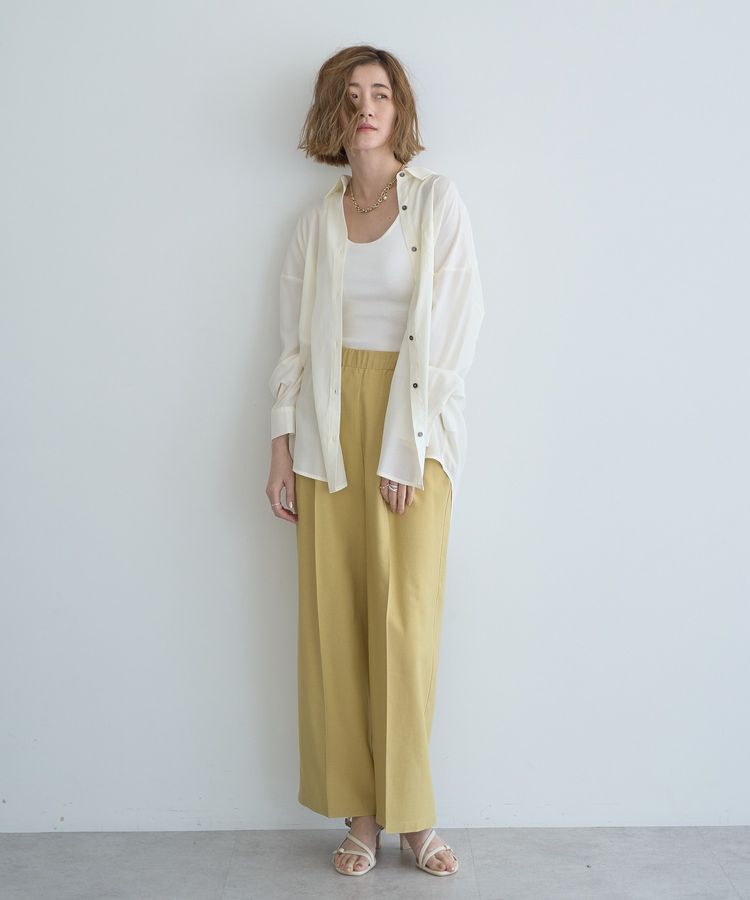 YECCA VECCA「リラックスイージーワイドパンツ」|その他|