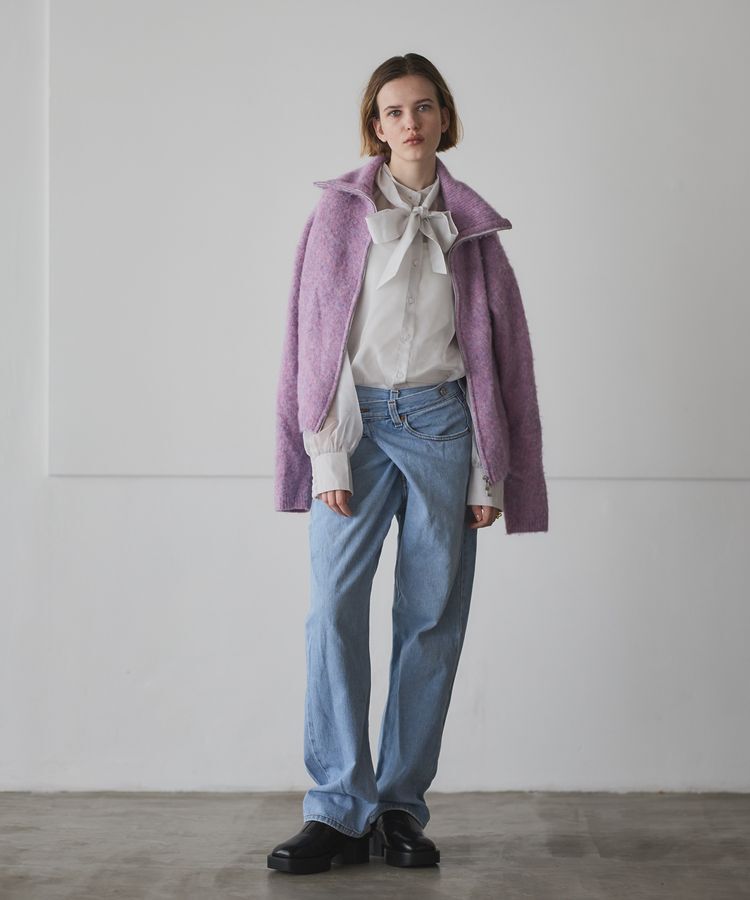 GARAGE OF GOOD CLOTHING「ソフトオーガンジーボウタイ付ブラウス」|シャツ・ブラウス|