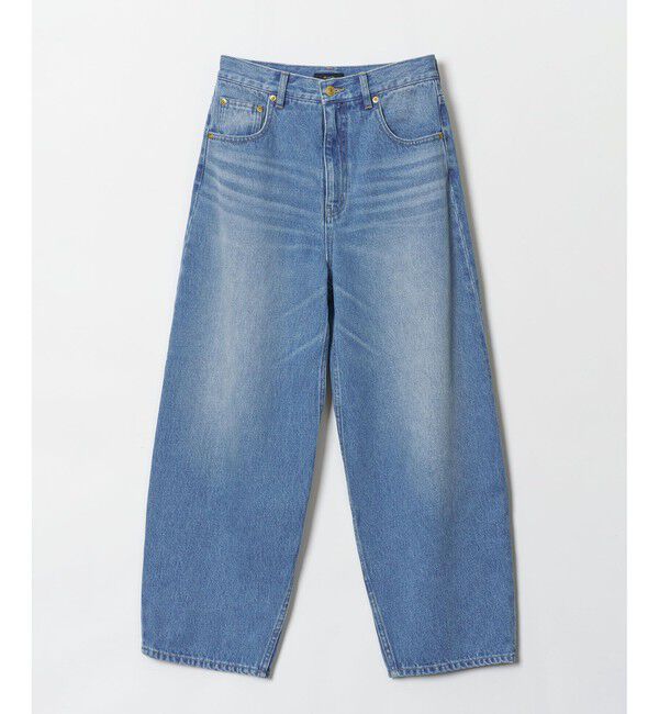 allureville「◇デニムオーバルラインパンツ」|デニム|