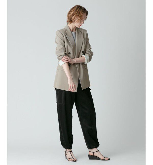 allureville「ナローストラップウェッジサンダル」|サンダル|