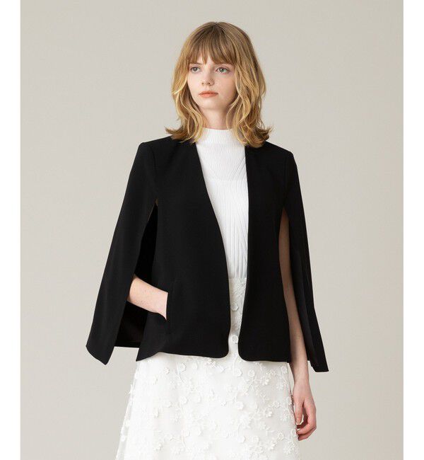 LOULOU WILLOUGHBY「【LOULOU WILLOUGHBY】◇リトルブラックケープジャケット」|その他|