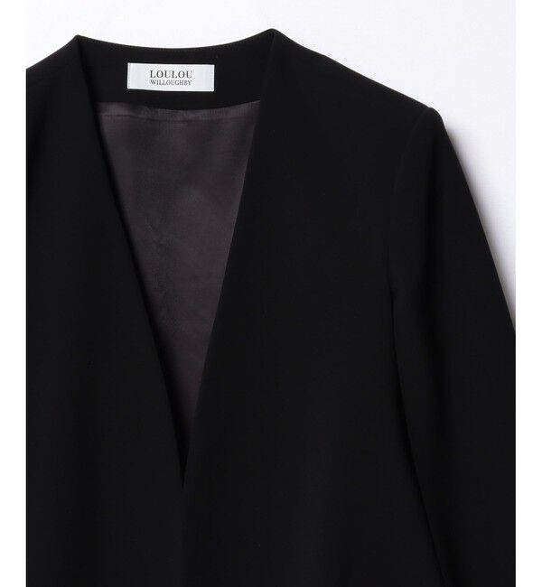 LOULOU WILLOUGHBY「【LOULOU WILLOUGHBY】◇リトルブラックケープジャケット」|その他|