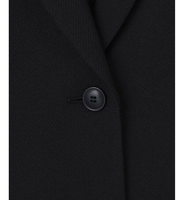 allureville「【セットアップ対応可能】麻調カルゼサイドオープンジレ」|ベスト・ジレ|