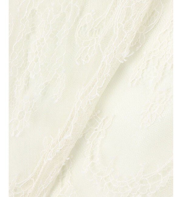 LOULOU WILLOUGHBY「【LOULOU WILLOUGHBY】レースオンレースフレア袖ブラウス」|シャツ・ブラウス|