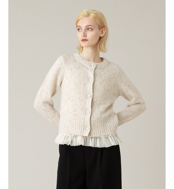 LOULOU WILLOUGHBY「【LOULOU WILLOUGHBY】LINSIEME カーディガン」|カーディガン|