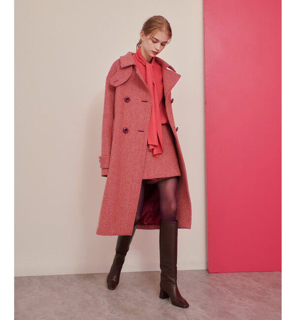 LOULOU WILLOUGHBY「【LOULOU WILLOUGHBY】MAGEE ヘリンボンスカンツ」|その他|