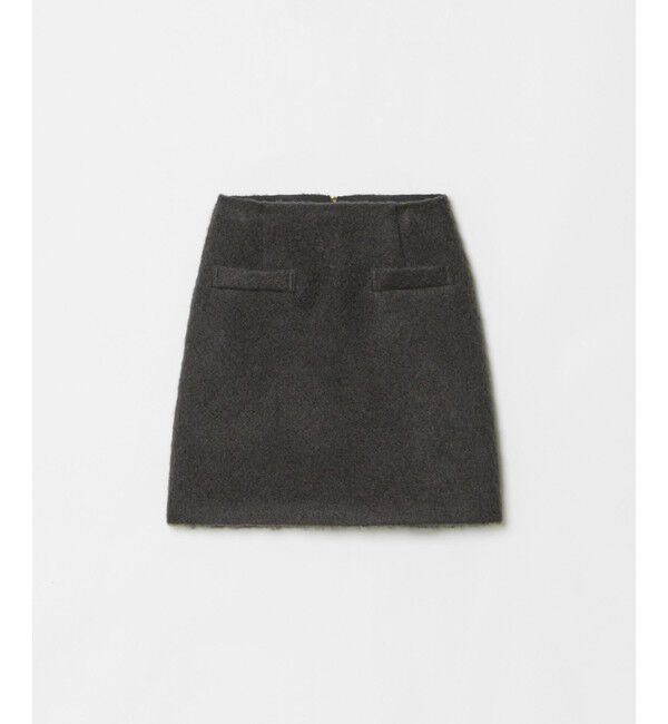 allureville「モヘヤシャギーミニスカート」|スカート|