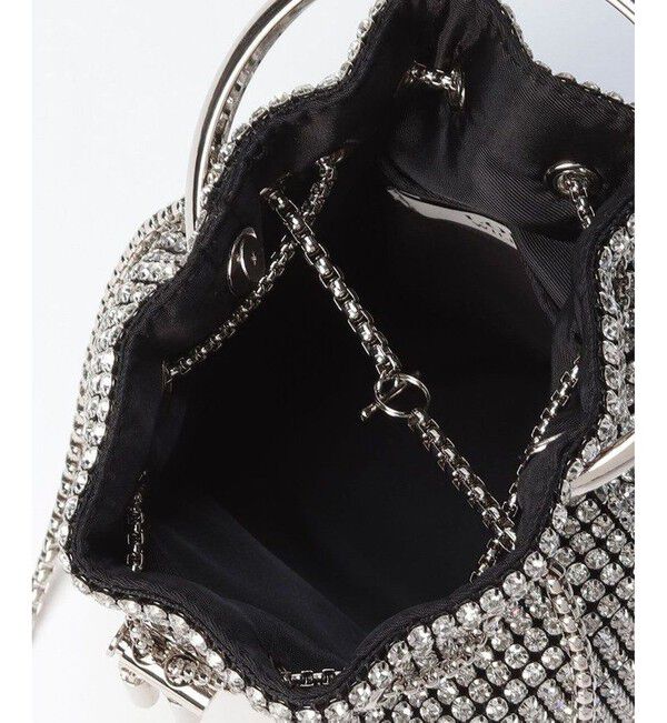 LOULOU WILLOUGHBY「【LOULOU WILLOUGHBY】ビジュー巾着ショルダー」|ショルダー・メッセンジャー|