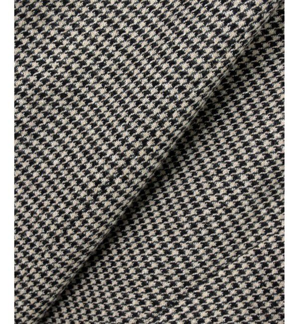 allureville「【セットアップ対応可能】ウールレーヨンガンクラブチェックダブルジャケット」|テーラードジャケット|