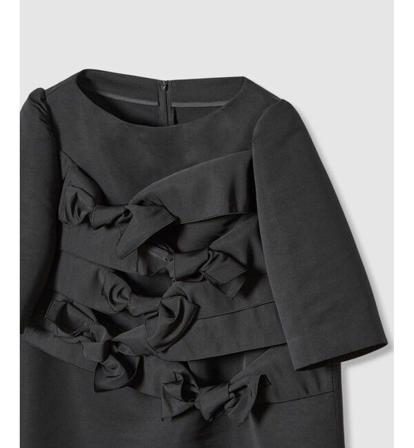 LOULOU WILLOUGHBY「【LOULOU WILLOUGHBY】ランダムリボンタフタブラウス」|シャツ・ブラウス|