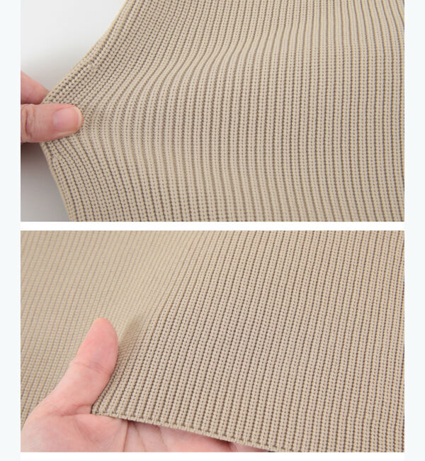 titivate「コクーンシルエットミニ丈ニットワンピース」|ワンピース|