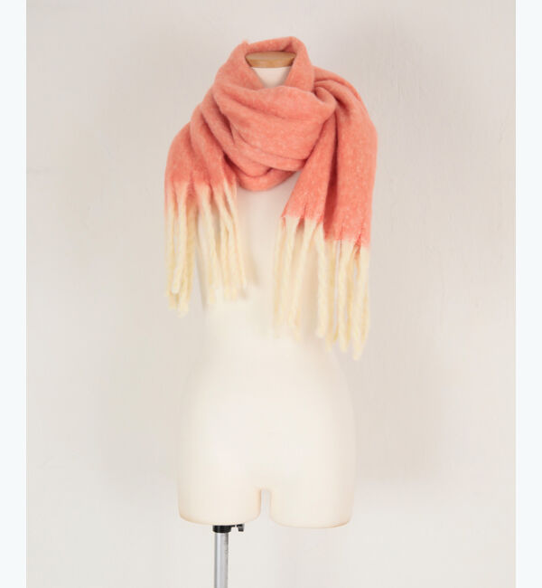 titivate「メランジボリュームマフラー」|ストール|