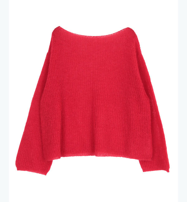 titivate「モヘアタッチローゲージニット」|ニット・セーター|