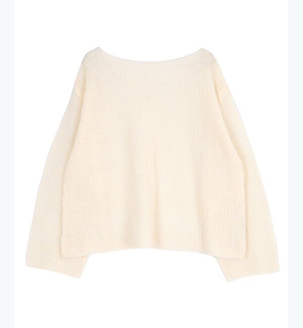 titivate「モヘアタッチローゲージニット」|ニット・セーター|