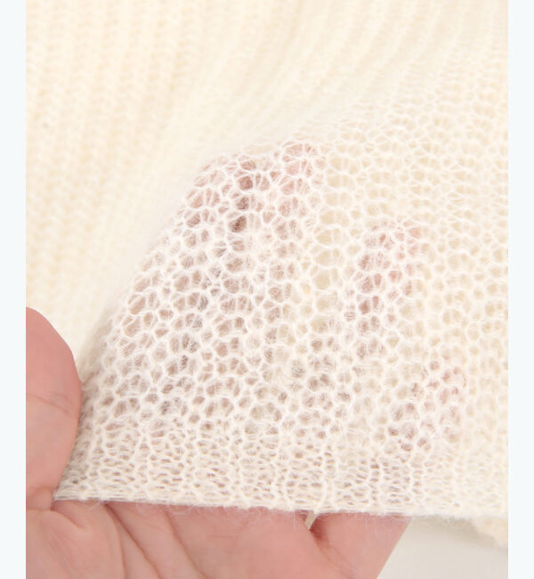 titivate「モヘアタッチローゲージニット」|ニット・セーター|