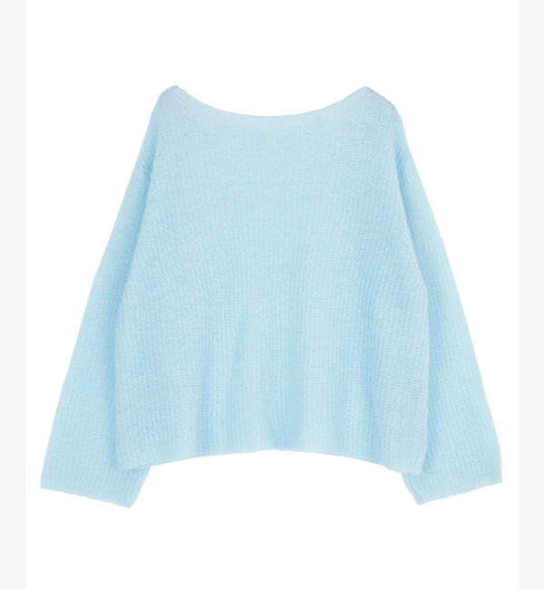 titivate「モヘアタッチローゲージニット」|ニット・セーター|