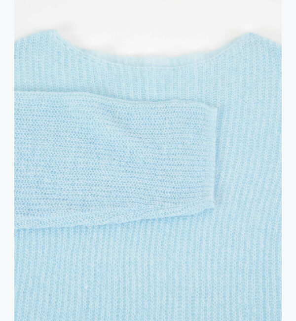 titivate「モヘアタッチローゲージニット」|ニット・セーター|