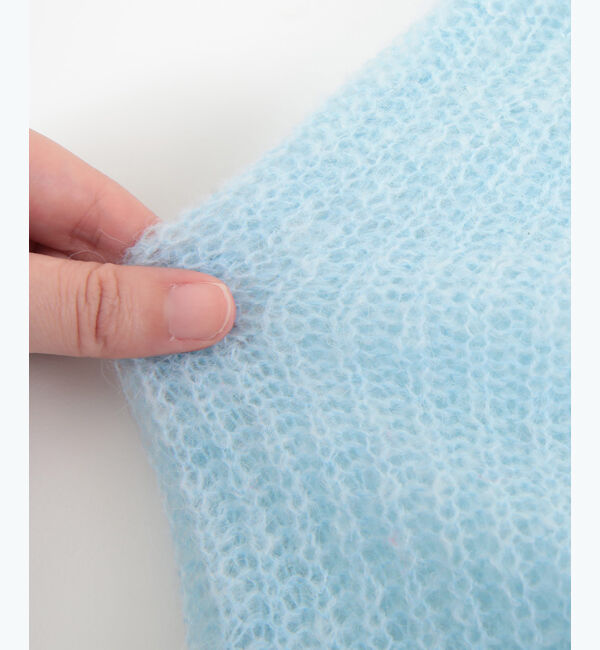 titivate「モヘアタッチローゲージニット」|ニット・セーター|