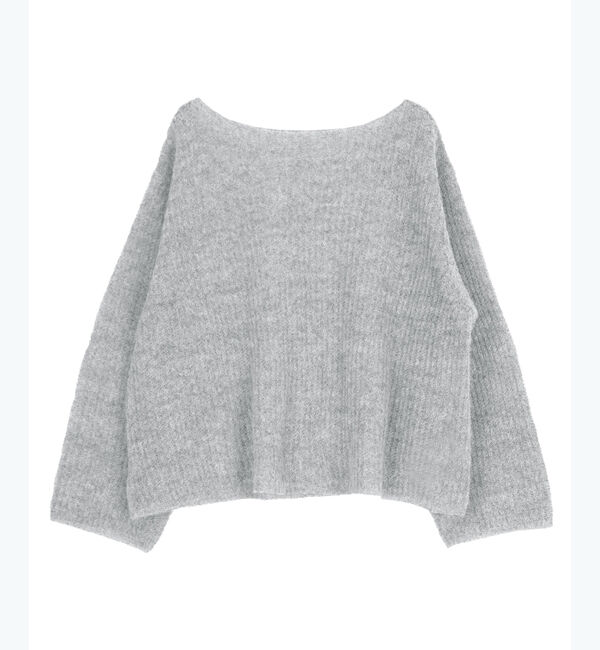 titivate「モヘアタッチローゲージニット」|ニット・セーター|