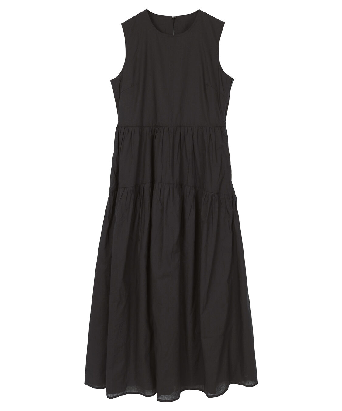 ur's「コットンクルーネックティアードワンピース」|ワンピース|