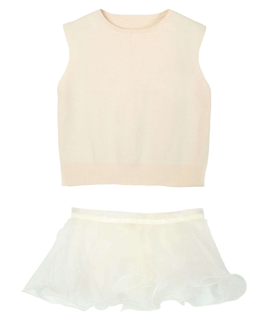 ur's「フレアベルト付ニットプルオーバー」|ニット・セーター|