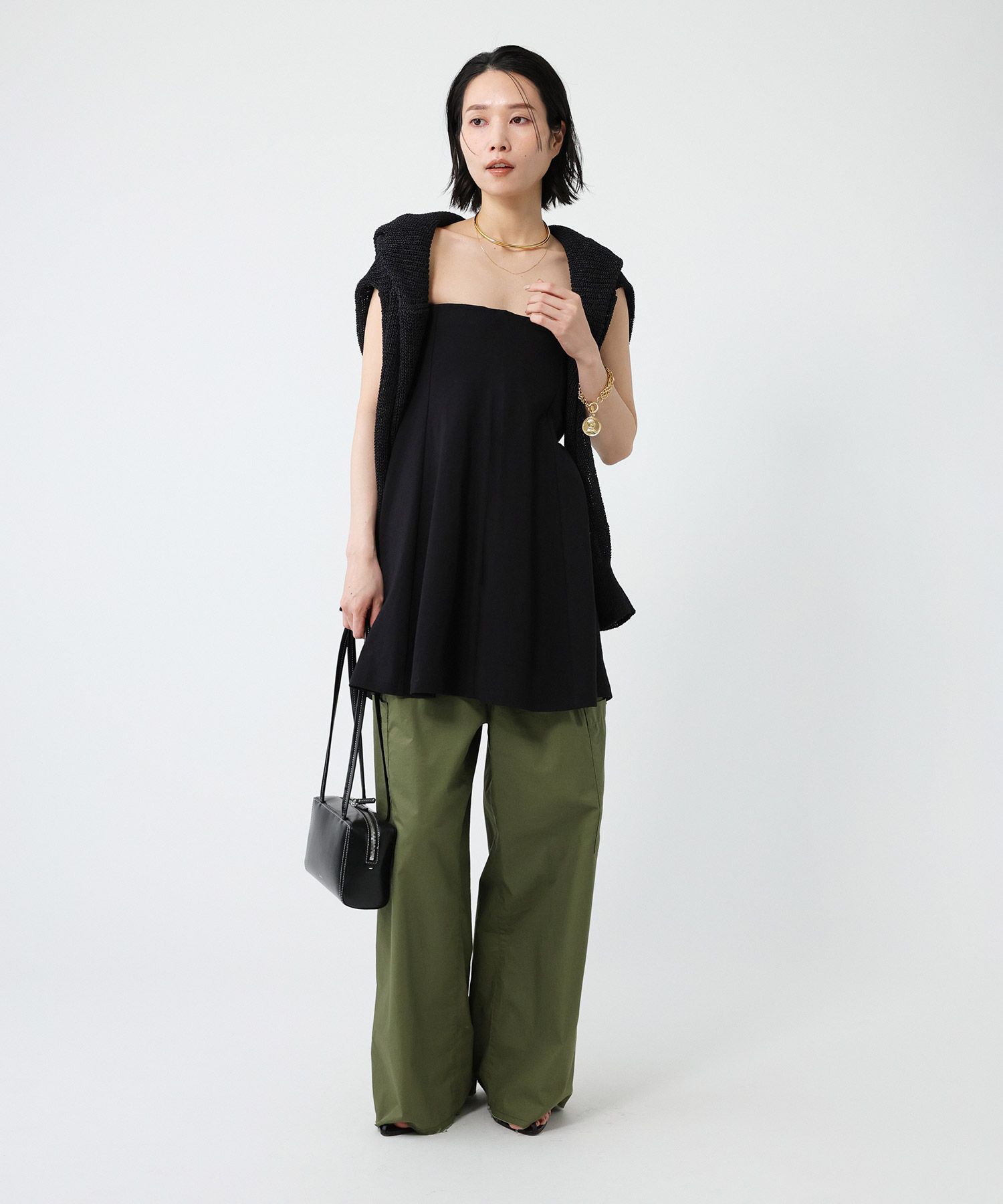 BABYLONE「【洗濯可】ブラカップ付きベアトップ」|Tシャツ・カットソー|