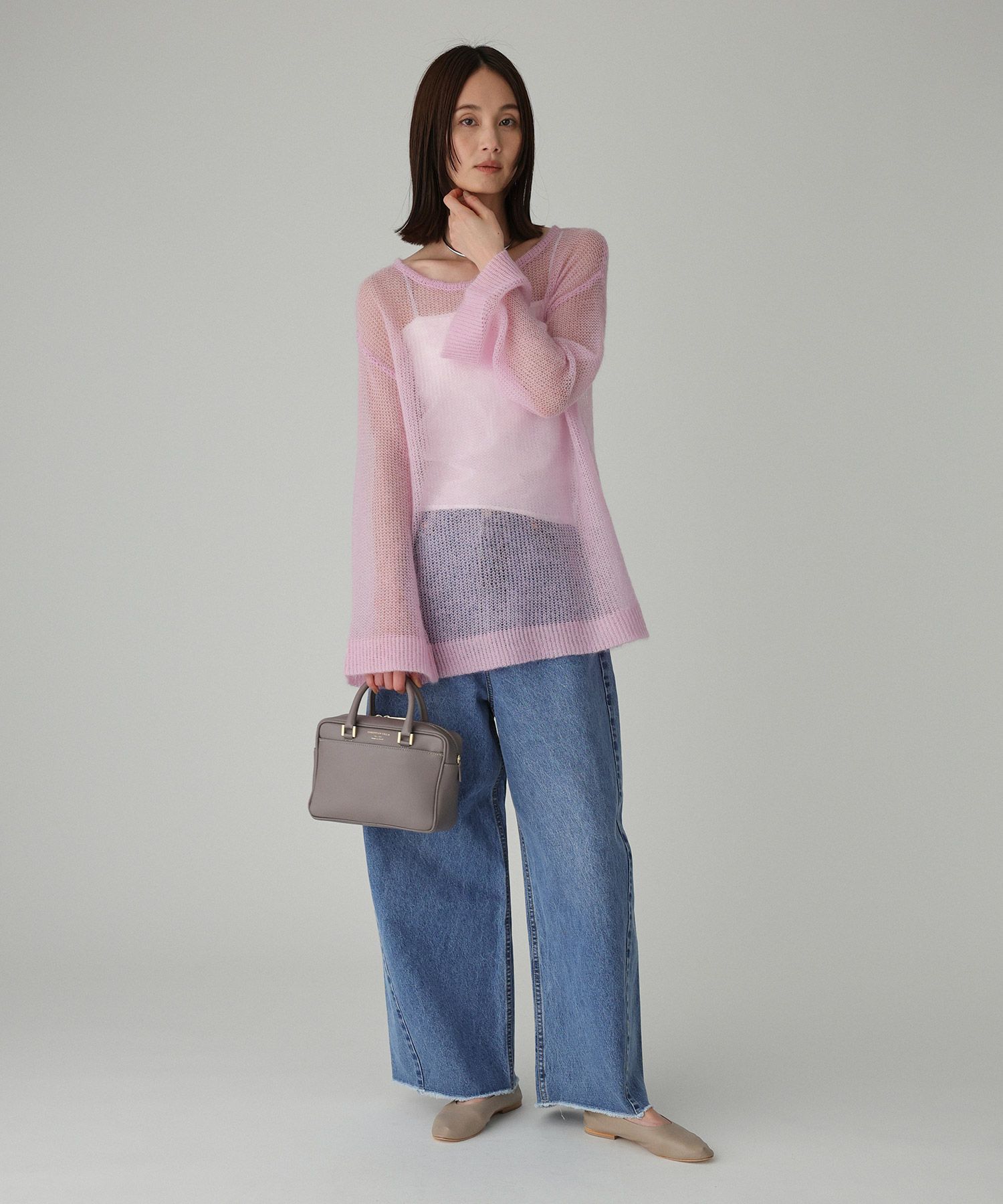 BABYLONE「フレアシルエットプルオーバー」|ニット・セーター|