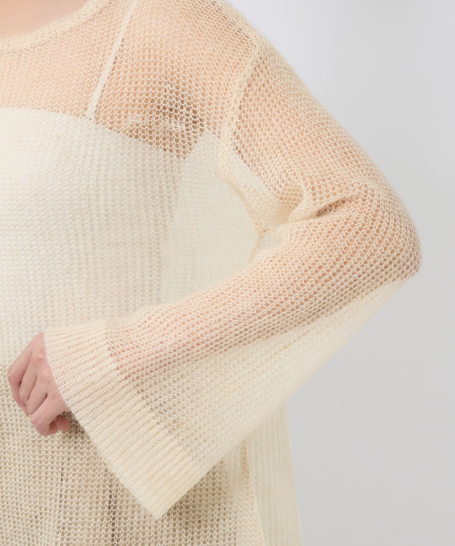 BABYLONE「フレアシルエットプルオーバー」|ニット・セーター|