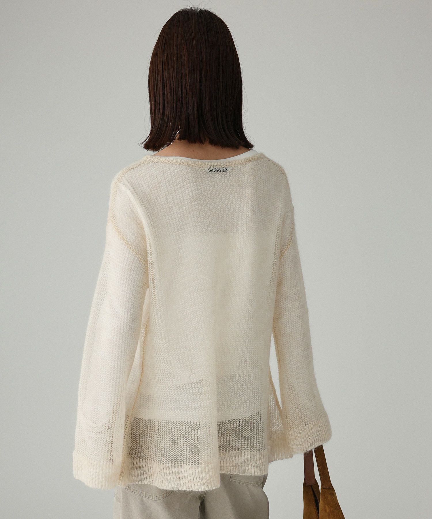 BABYLONE「フレアシルエットプルオーバー」|ニット・セーター|