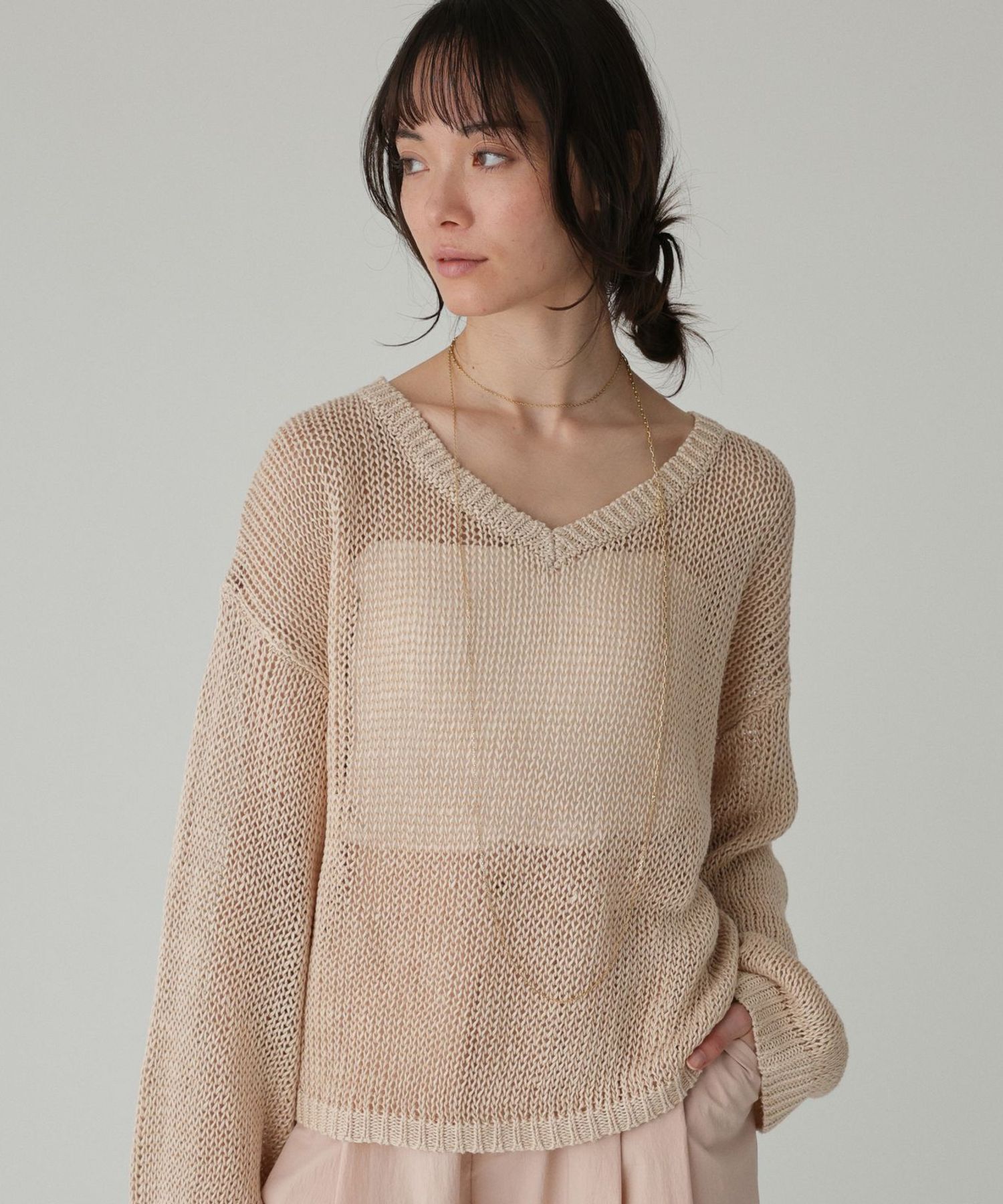 BABYLONE「MIXチェーンロングネックレス」|ネックレス|