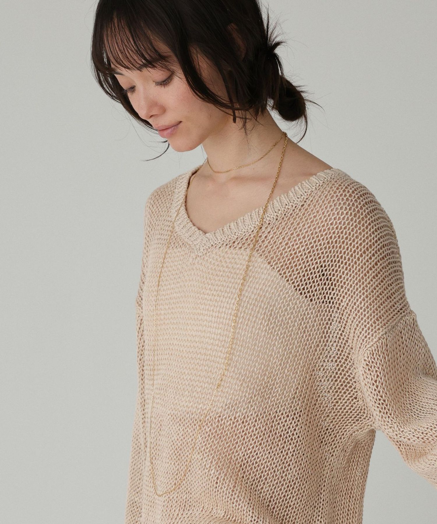 BABYLONE「MIXチェーンロングネックレス」|ネックレス|