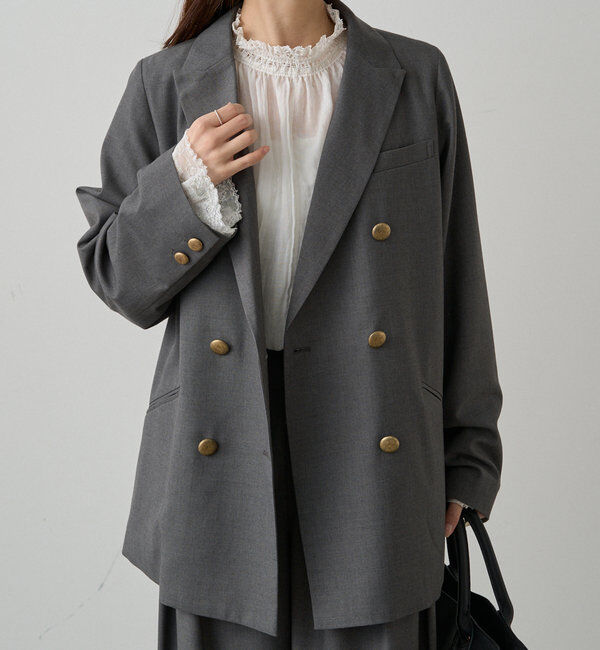  「TRダブルデザインテーラードジャケット」|テーラードジャケット|