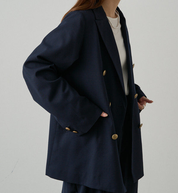  「TRダブルデザインテーラードジャケット」|テーラードジャケット|