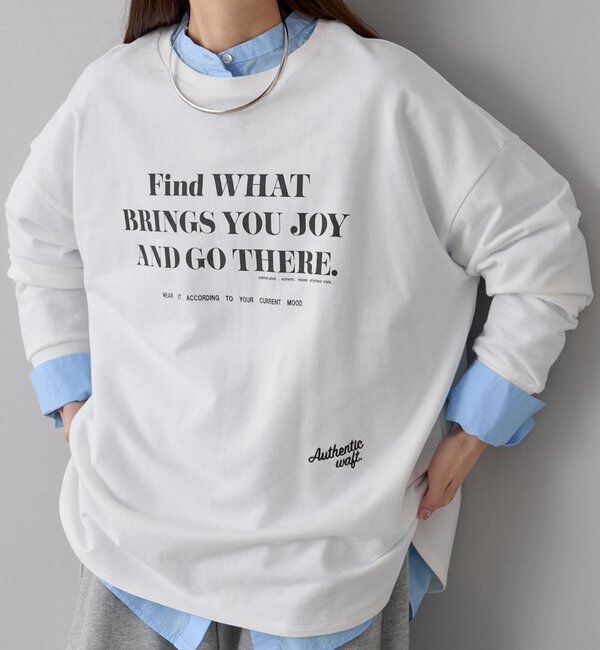  「インレイチュニックプルオーバー」|プルオーバー|